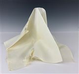 Elvis Presley's White Scarf from His Personal Wardrobe Gifted to Judy West (Wife of Memphis Mafia Member Sonny West) - Former Mike Moon Collection