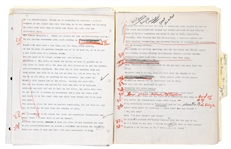 Intriguing Collection of Letters, Drafts, Notes and Manuscripts Relating to Elvis Presley’s September 1956 Recording Sessions (45 Total Pages) Plus “Old Shep” Sheet Music
