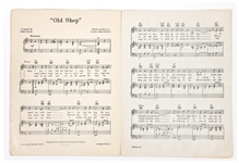 Intriguing Collection of Letters, Drafts, Notes and Manuscripts Relating to Elvis Presley’s September 1956 Recording Sessions (45 Total Pages) Plus “Old Shep” Sheet Music