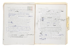 Intriguing Collection of Letters, Drafts, Notes and Manuscripts Relating to Elvis Presley’s September 1956 Recording Sessions (45 Total Pages) Plus “Old Shep” Sheet Music