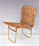 1960s Elvis Presley’s Wicker Pool Chairs (2) From His Beverly Hills Home – Former Mike Moon Collection 