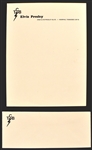 1970 Elvis Presley’s “TCB” Letterhead and Envelopes  - An Early Version of the Famous Stationery - From the Felton Jarvis Estate