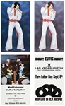 Collection of Three 1970s Elvis Presley Las Vegas Hilton Promotional Signs
