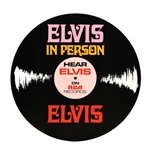 Collection of Three 1970s Elvis Presley Las Vegas Hilton Promotional Signs