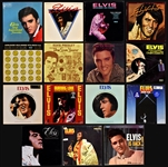 Collection of 15 Elvis Presley LPs Incl. <em>Aloha From Hawaii Via Satellite</em>, <em>Moody Blue</em> and Others