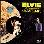 Collection of 15 Elvis Presley LPs Incl. <em>Aloha From Hawaii Via Satellite</em>, <em>Moody Blue</em> and Others