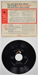 1956 <em>Elvis Presley “Perfect for Parties” Highlight Album</em> 45 RPM EP with Rare Original Mailing Envelope