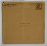 1956 <em>Elvis Presley “Perfect for Parties” Highlight Album</em> 45 RPM EP with Rare Original Mailing Envelope