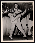 Group of Seven 1956 Elvis Presley Promotional Photos – The “Tonsils” Photo