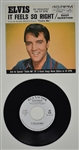 1965 Elvis Presley RCA Victor White Label “Not For Sale” 45 RPM Single “(Such an) Easy Question” / “It Feels So Right” with Picture Sleeve - <em>Tickle Me</em>