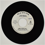 1967 Elvis Presley RCA Victor White Label “Not For Sale” 45 RPM Single Long Legged Girl (With the Short Dress On)” / “That's Someone You Never Forget” - <em>Double Trouble</em>