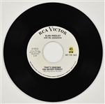 1967 Elvis Presley RCA Victor White Label “Not For Sale” 45 RPM Single Long Legged Girl (With the Short Dress On)” / “That's Someone You Never Forget” - <em>Double Trouble</em>