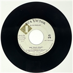 1964 Elvis Presley RCA Victor White Label “Not For Sale” 45 RPM Single Roustabout” / “One Track Heart” - <em>Roustabout</em>