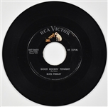 Set of al Five 1950's Elvis Presley RCA Victor 45 RPM Releases of His Sun Singles – Incl. Dec. 1955 “Mystery Train” (5)