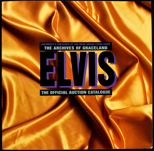 1999 Guernseys Catalog <em>Elvis Presley: The Official Auction Featuring Items from The Archives of Graceland</em>