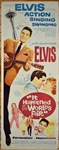 1963 <em>It Happened at The World's Fair</em> Insert Movie Poster – Starring Elvis Presley