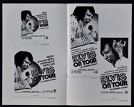 1972 <em>Elvis On Tour</em> One Sheet Movie Poster International Style –Plus Pressbook!