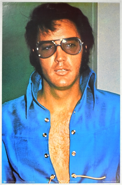 1972 “Pace International” English Elvis Presley Poster