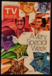 Elvis Presley <em>TV Guide</em> Collection of Eight Incl. 1956 Examples (8)