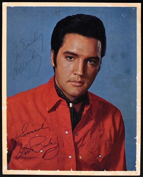 Elvis Presley Signed 1969 Promo Photo from LP <em>From Elvis in Memphis</em> (BAS)