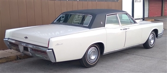 Elvis Presley's 1967 Lincoln Continental Four Door Sedan - Former Mike Moon Collection