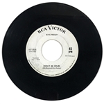 1964 Elvis Presley RCA Victor White Label “Not For Sale” 45 RPM Single “Hound Dog” / “Don’t Be Cruel”