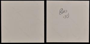 Elvis Presley Houston Livestock Show and Rodeo Archive with 1970 Badge and Program, 1974 Concert Brochure, 1970 and 1976 Photographs and Other Ephemera (13 Pieces)