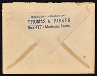 1958 Gladys Presley Funeral Archive Including Thank You Cards and 35mm Contact Sheets