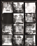 1958 Gladys Presley Funeral Archive Including Thank You Cards and 35mm Contact Sheets