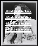 1974 Group of Six 8x10 Newspaper Photos of Elvis Presley in Concert from Columbus, OH with Original Mailing Envelope
