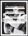 1974 Group of Six 8x10 Newspaper Photos of Elvis Presley in Concert from Columbus, OH with Original Mailing Envelope