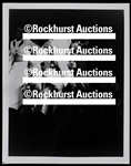 1974 Group of Six 8x10 Newspaper Photos of Elvis Presley in Concert from Columbus, OH with Original Mailing Envelope