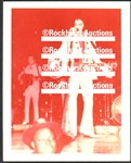 1972 Group of Seven Original Polaroid Photographs from Elvis Presley Concert on April 15, 1972, in Macon, Georgia