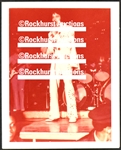 1972 Group of Seven Original Polaroid Photographs from Elvis Presley Concert on April 15, 1972, in Macon, Georgia