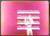 1977 Group of Eight Original Photographs from Elvis Presley Concert on April 24, 1977, in Ann Arbor, Michigan Plus Ticket Stub 
