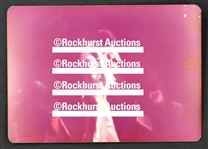 1977 Group of Eight Original Photographs from Elvis Presley Concert on April 24, 1977, in Ann Arbor, Michigan Plus Ticket Stub 