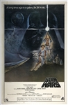 1977 <em>Star Wars</em> One Sheet Movie Poster - Soundtrack Style A