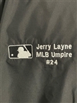 2000's Jerry Layne Major League Baseball Umpire Game Issued Jacket (#24) with DAV Patch