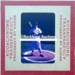 Mid-1950's Mickey Mantle at World Series Original 35 MM Color Negative from Noted Baseball Photographer George Woodruff