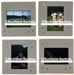 Collection of Eight Early 1950's Ted Williams/Boston Red Sox Original 35 MM Color Negatives from Noted Baseball Photographer George Woodruff