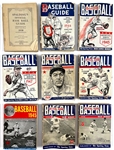 1930's to 1990's <em>Official Baseball Guide</em>  Collection of 42 (with Complete Run from 1969-97)