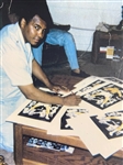 Muhammad Ali Signed Limited Edition Print by Paddy Monaghan (20/850) - “The Peoples Champion”