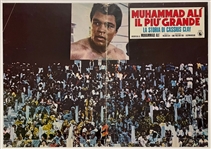 Muhammad Ali Foreign Movie Poster Collection of Eight (8) Including <em>The Greatest</em> and <em>Freedom Road</em>