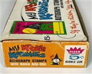 1968 Fleer “My Kookie Klassmates” Complete Wax Box with 24 Unopened Packs