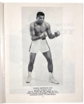 June 18, 1963, Cassius Clay vs. Henry Cooper Heavyweight Title Fight Program with <em>Daily Express</em> Cummunity Singing Insert – Clay Nearly Knocked Out in the 4th Round!