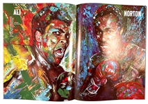 Muhammad Ali vs. Ken Norton Fight Site Program Pair (2) with March 31, 1973 (San Diego) and September 28, 1976 (Yankee Stadium) 