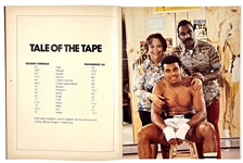 October 29/30, 1974, Muhammad Ali vs. George Foreman “Rumble in the Jungle” Closed Circuit Fight Programs Group of Three