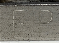 Elvis Presley Owned “EP” Monogrammed Sterling Silver Tie Clip – Gifted to His Cousin Patsy Presley