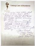 Elvis Presley Owned “EP” Monogrammed Sterling Silver Tie Clip – Gifted to His Cousin Patsy Presley