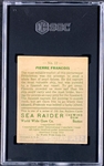 1933 World Wide Gum “Sea Raiders” #12 Pierre Francois – SGC GD+ 2.5